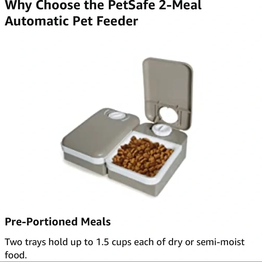 PetSafe 2 Meal Automatic Pet Feeder